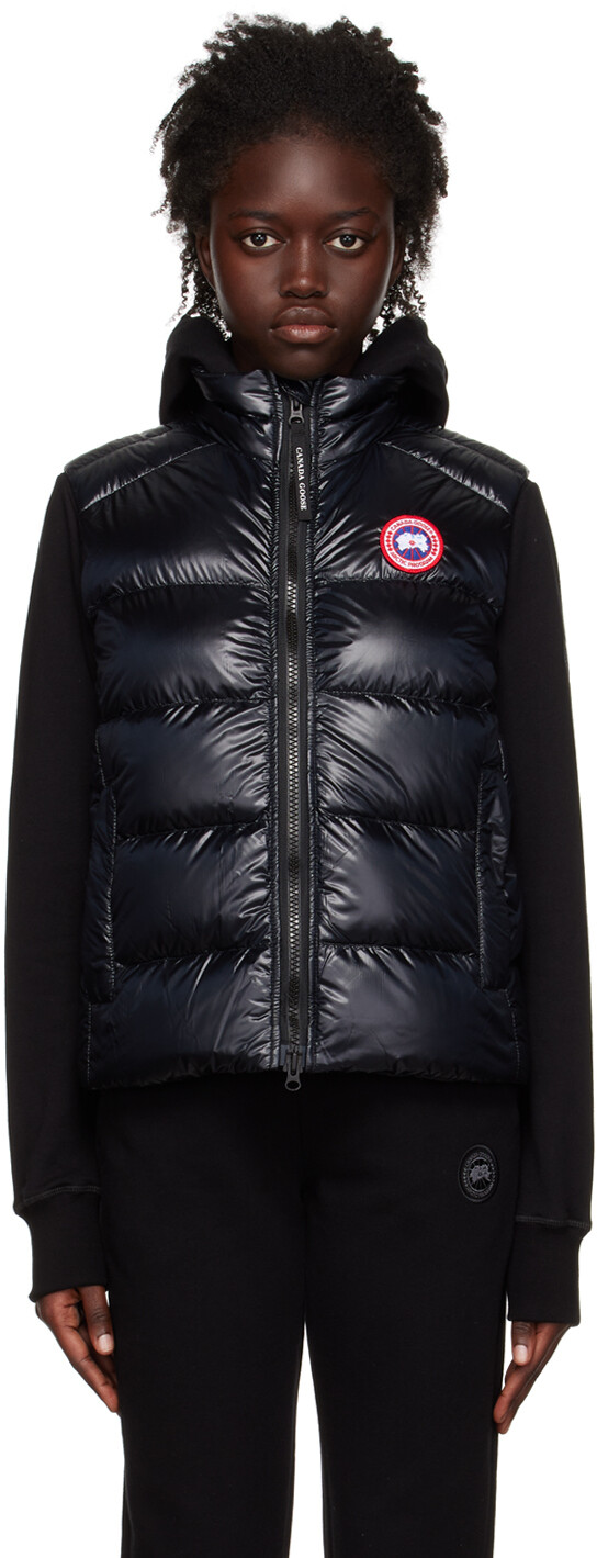 

Черный кипарисовый пуховый жилет Canada Goose