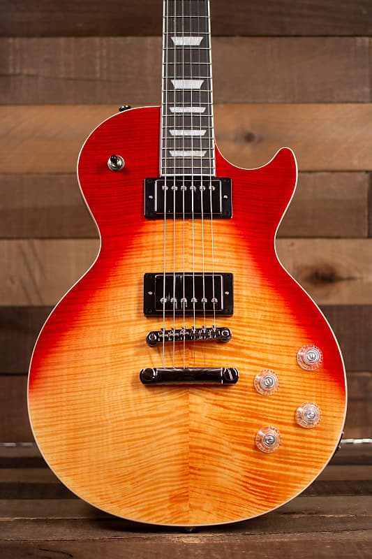 

Epiphone Les Paul Modern Figured, Magma Orange Fade