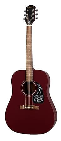 

Epiphone Starling Dreadnought Acoustic Wine Red EASTAR WRCH1