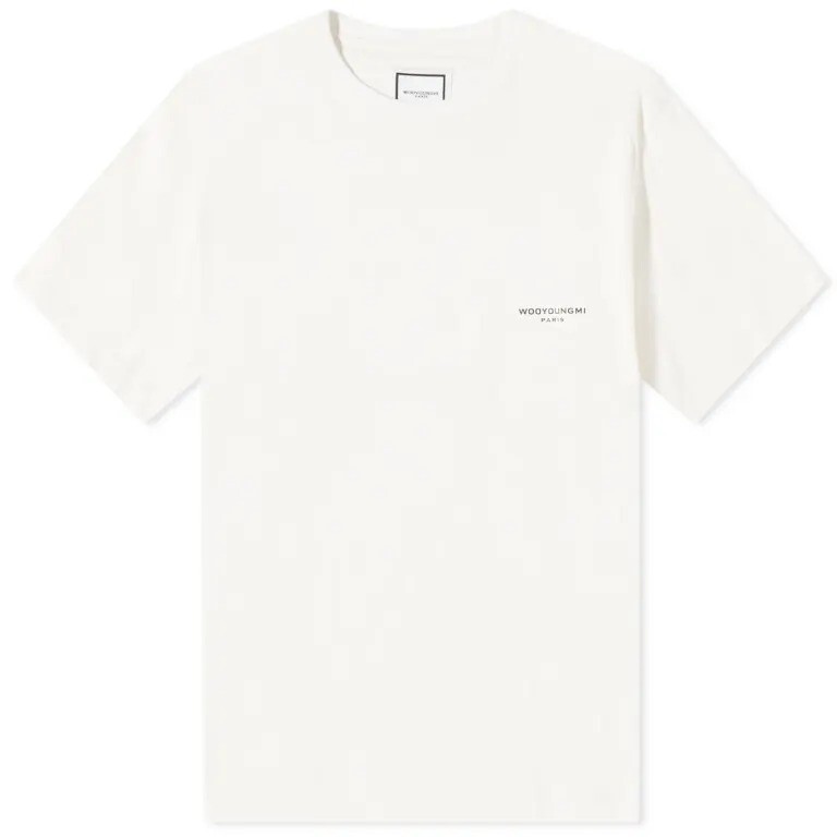 

Футболка Wooyoungmi Box Logo, белый
