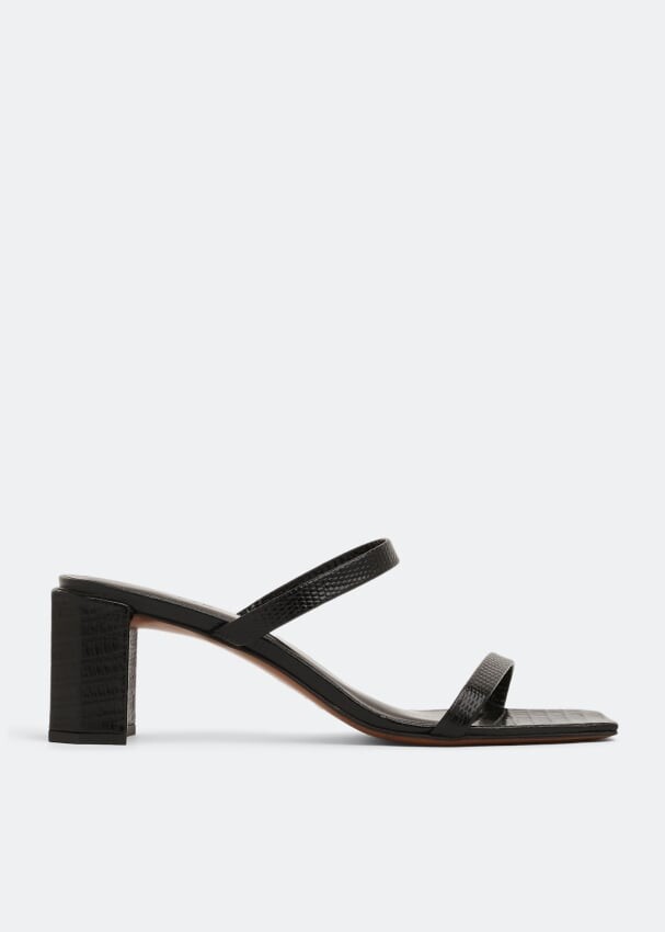

Сандалии BY FAR Tanya sandals, черный
