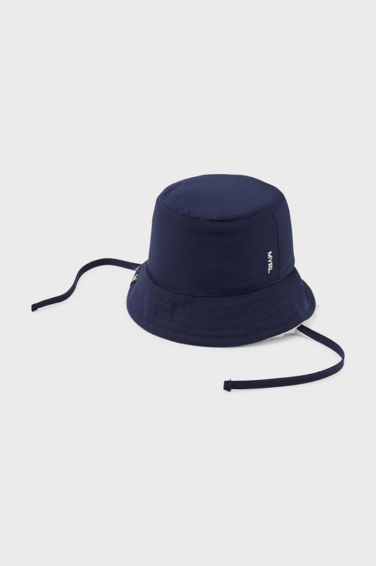 Двусторонняя шапка для мальчиков и девочек. Mayoral, темно-синий