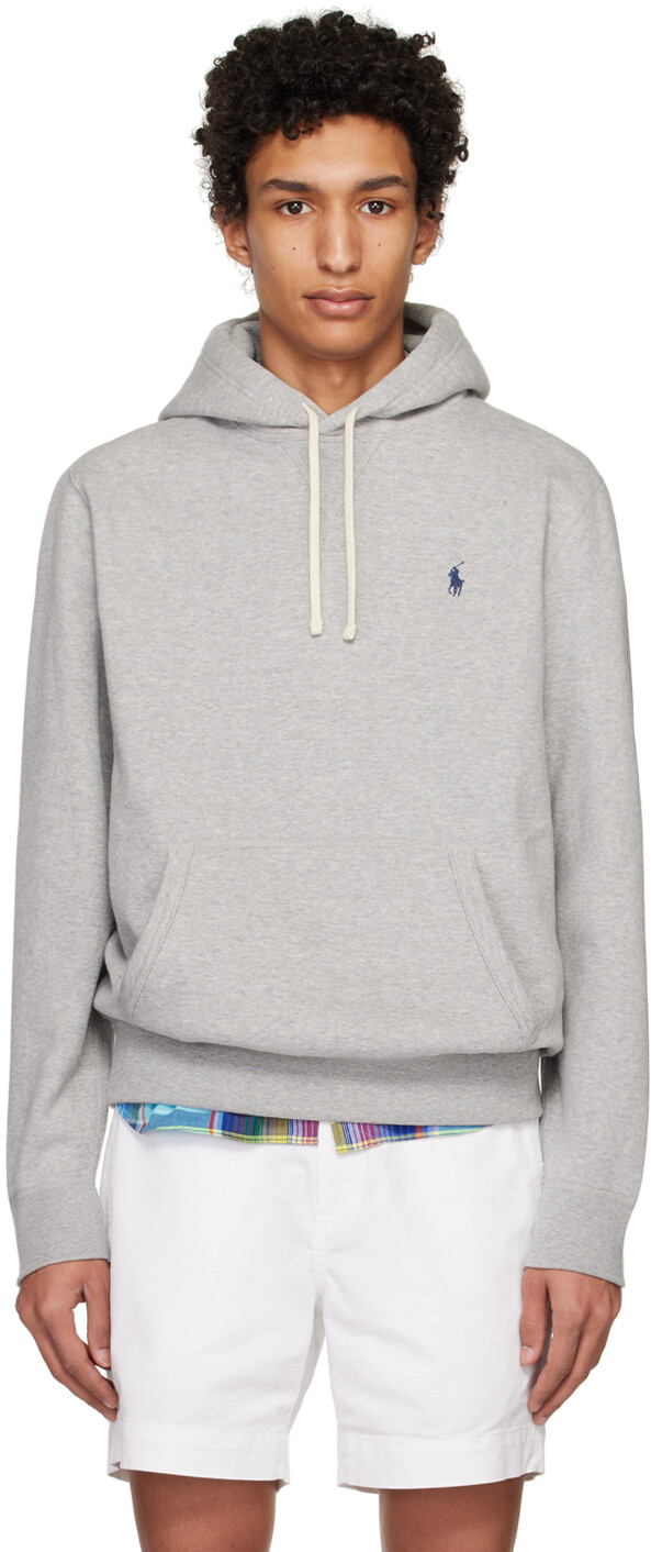 

Серая худи \The RL\"" Polo Ralph Lauren, Серый