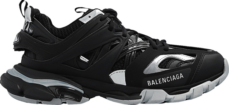 Кроссовки Balenciaga Track Sneaker Black Silver, черный
