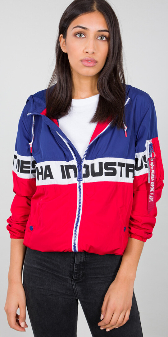 

Куртка Alpha Industries Color Block Windbreaker женская
