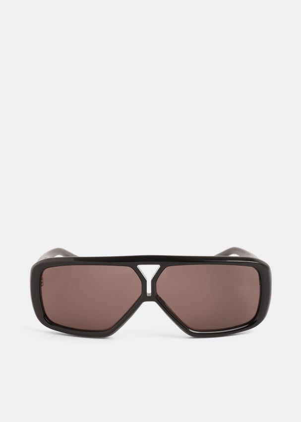 Солнечные очки SAINT LAURENT SL 569 Y sunglasses, черный