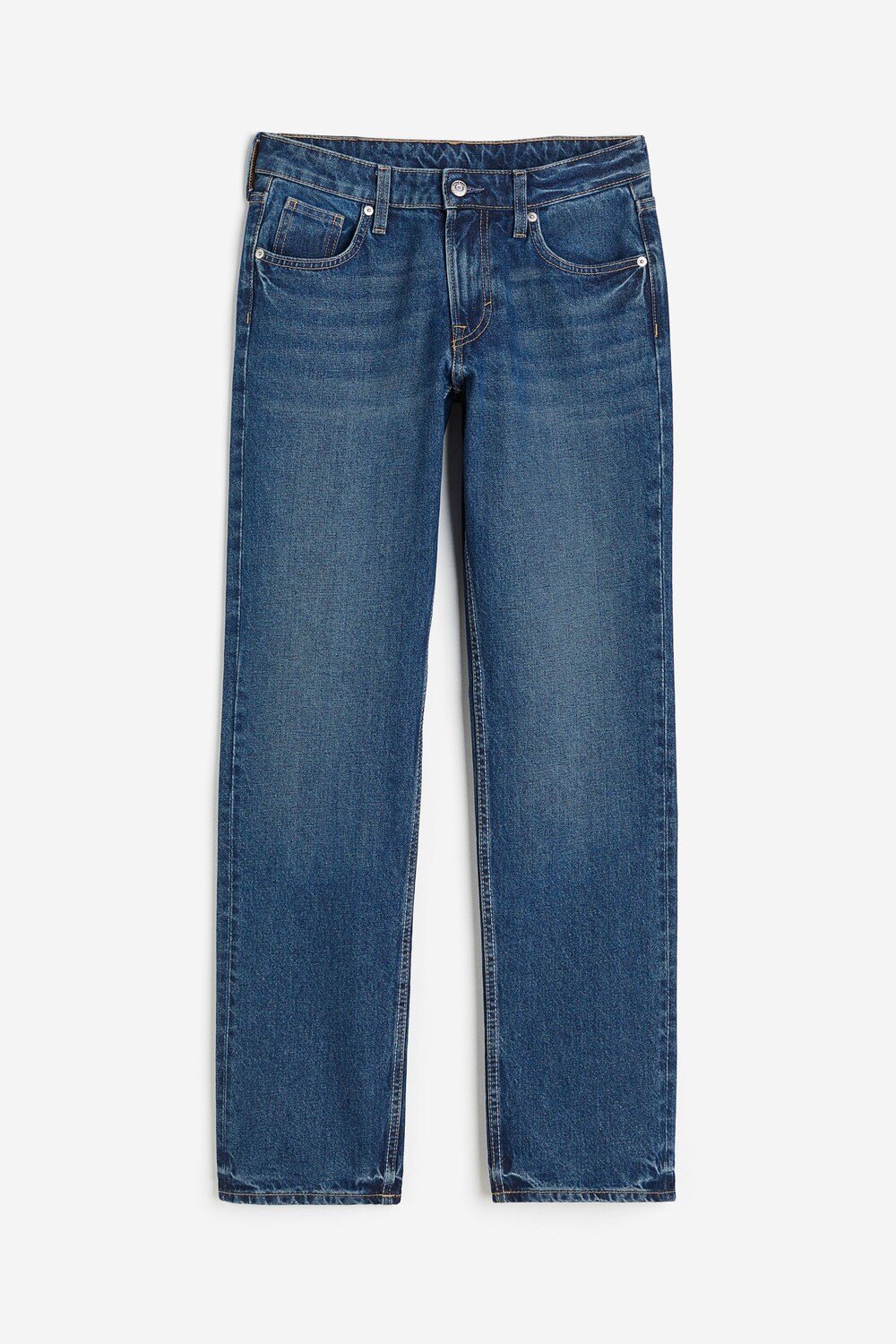 

Джинсы H&M Straight Regular, синий