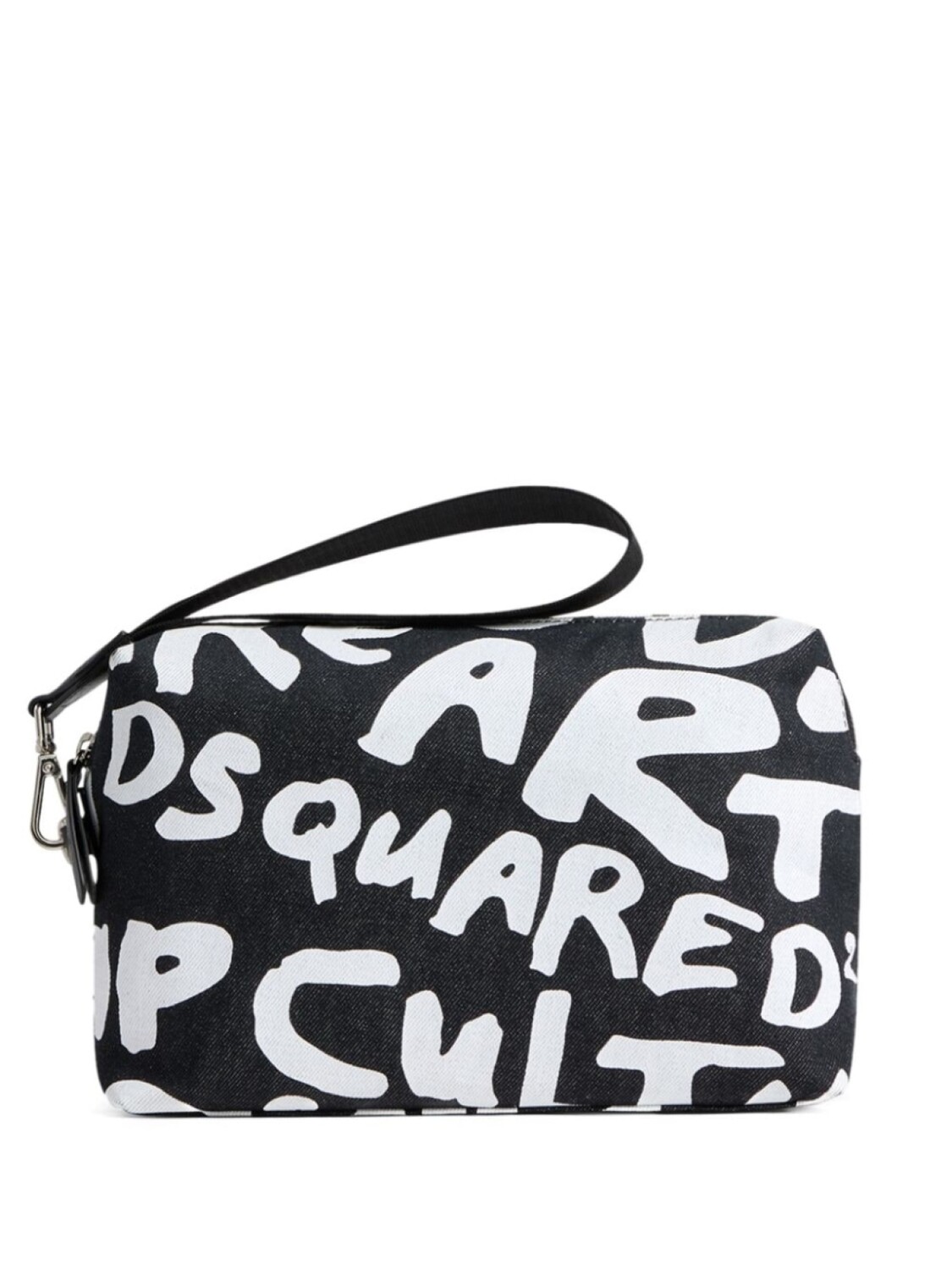

Dsquared2 несессер с логотипом, черный