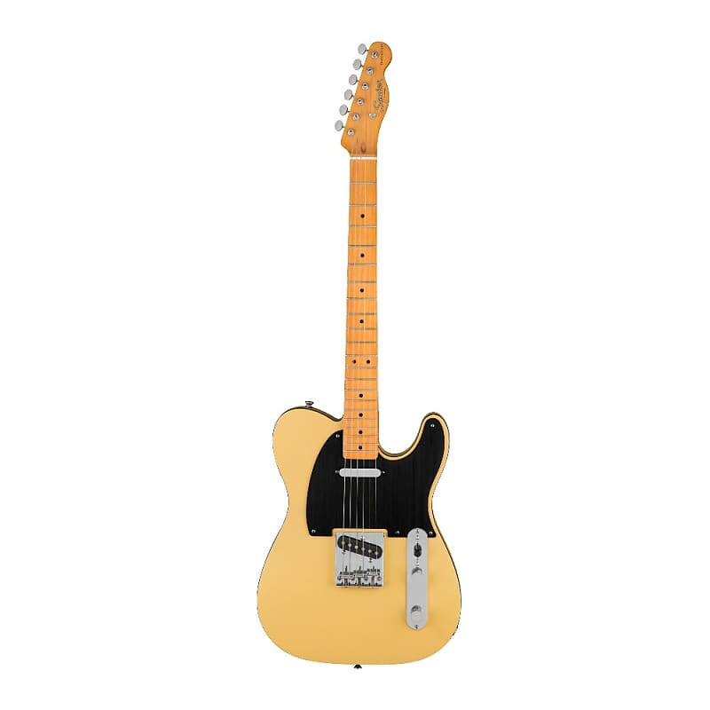 

Fender 40th Anniversary Telecaster Vintage Edition, 6-струнная электрогитара с кленовым грифом в форме буквы «C» и кленовой накладкой (Satin Vintage Blonde) Fender 40th Anniversary Telecaster Electric Guitar (Satin Vintage Blonde)