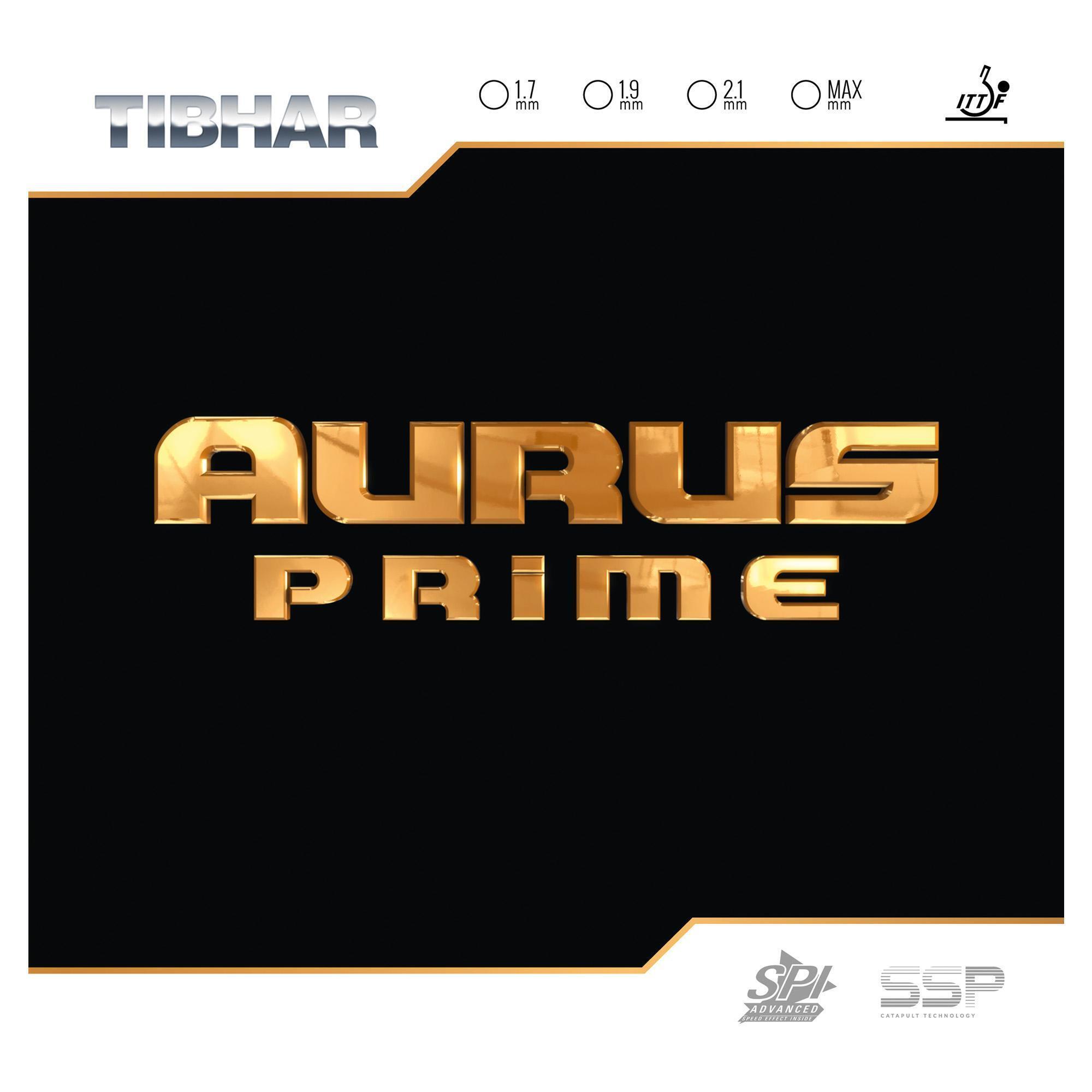 Накладка для настольного тенниса Aurus Prime TIBHAR резиновая губка для настольного тенниса tibhar aurus sound германия