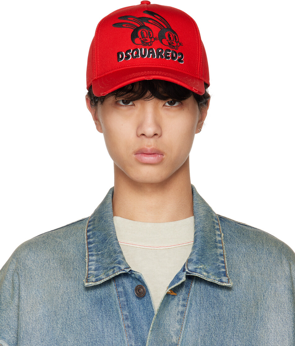 

Красная кепка Lunar NY Dsquared2