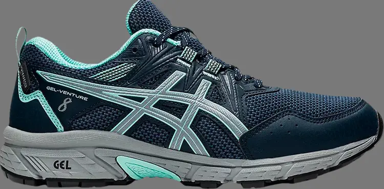 

Кроссовки wmns gel venture 8 'mako blue oasis green' Asics, синий