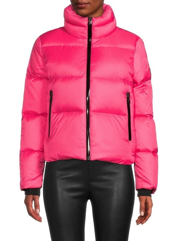 

Пуховик из переработанного полиэстера The Recycled Planet Coral pink, Розовый