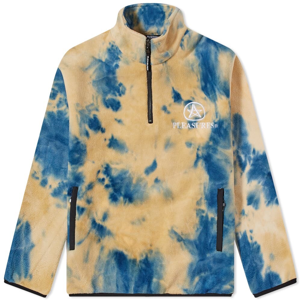 

Толстовка PLEASURES Caffeine Polar Fleece Quarter Zip, Коричневый