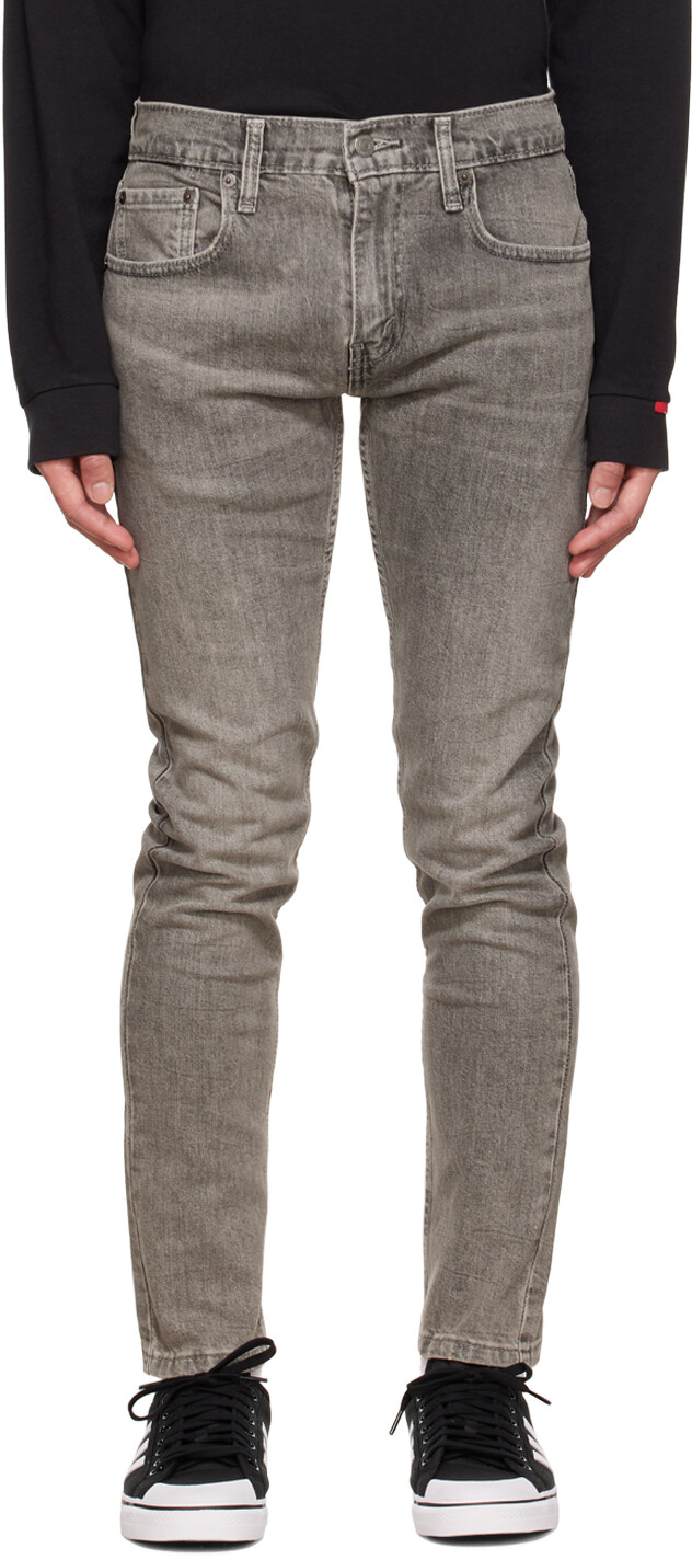 

Серые зауженные зауженные джинсы 512 Levi's