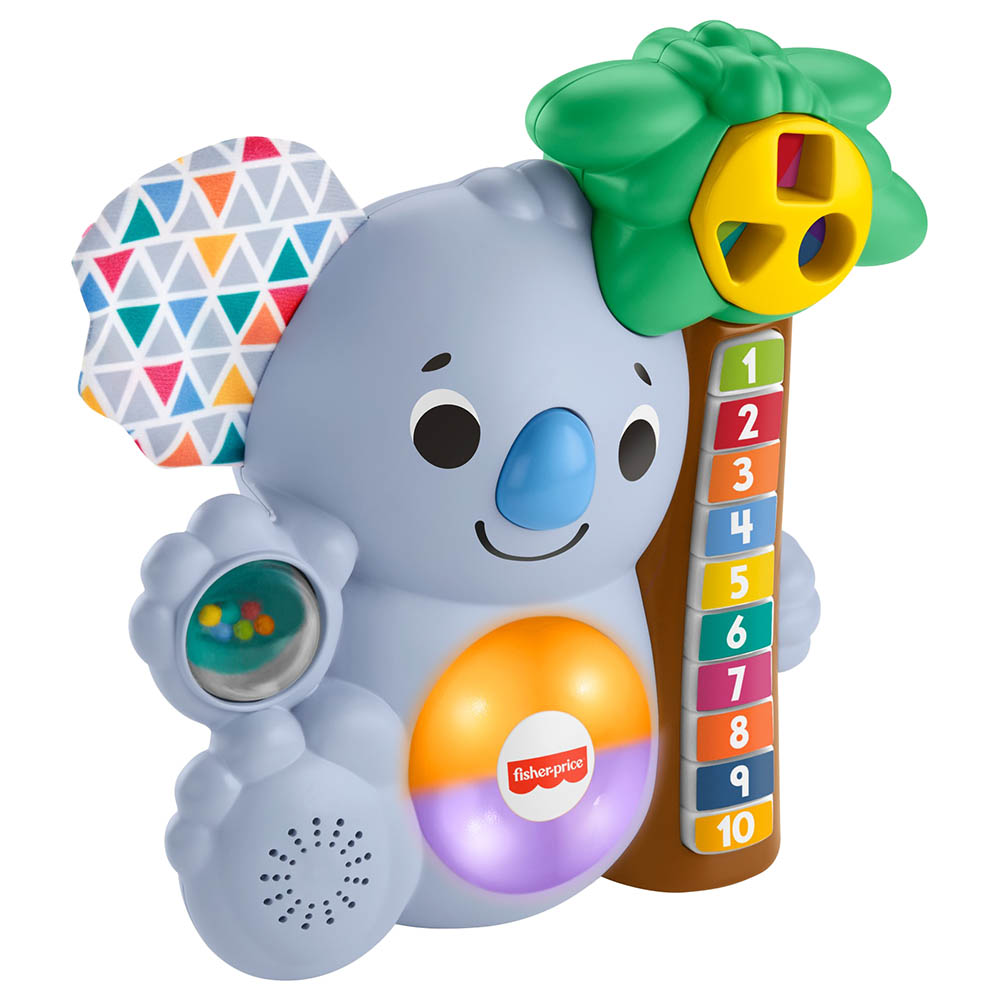 музыкальный ночник fisher price twinkle and cuddle cloud soother Интерактивная развивающая игрушка Fisher Price Linkimals Counting Koala