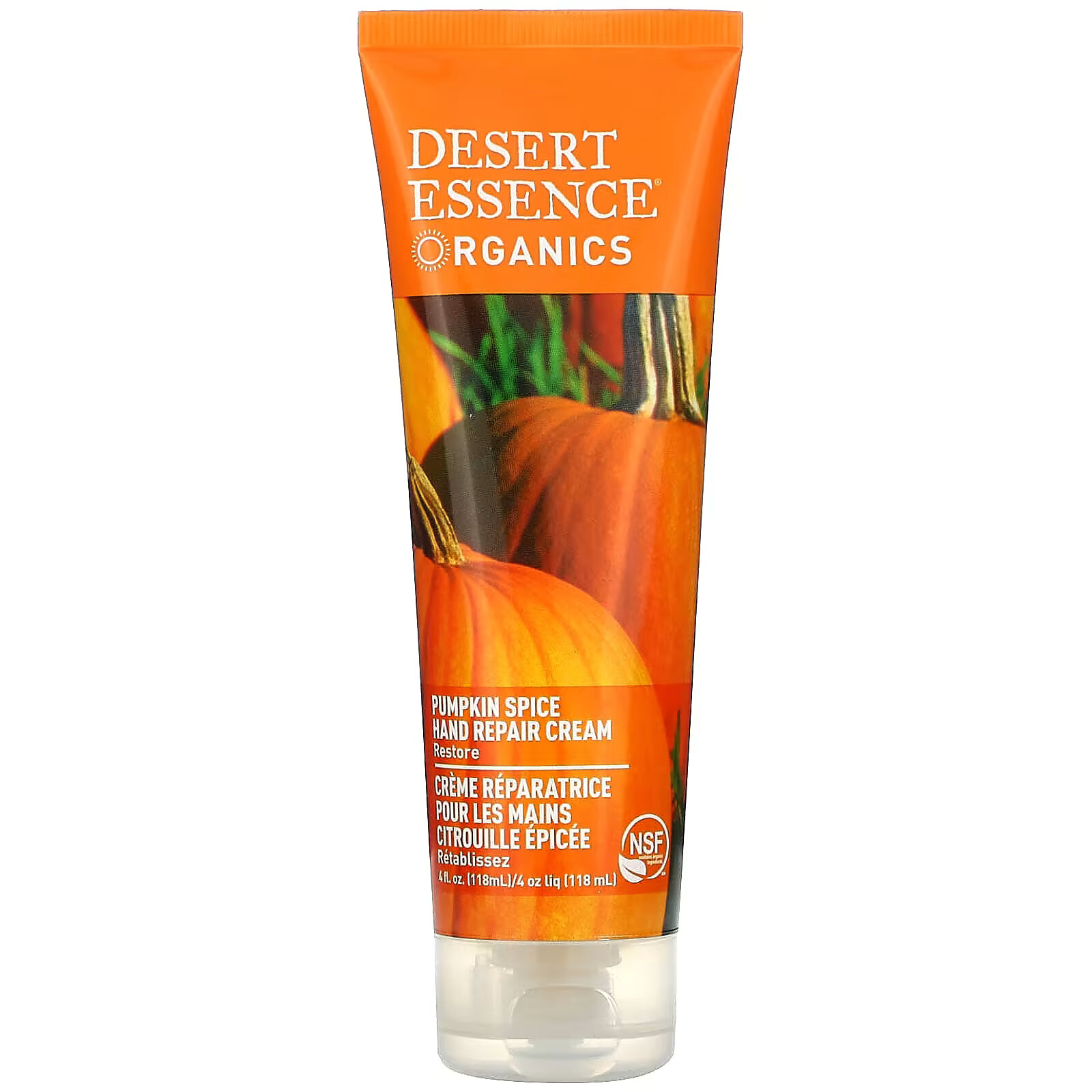 Desert Essence, Organics, восстанавливающий крем для рук, Pumpkin Spice, 4  жидких унции (118 мл) – заказать с доставкой из-за рубежа через  онлайн-сервис «CDEK.Shopping»