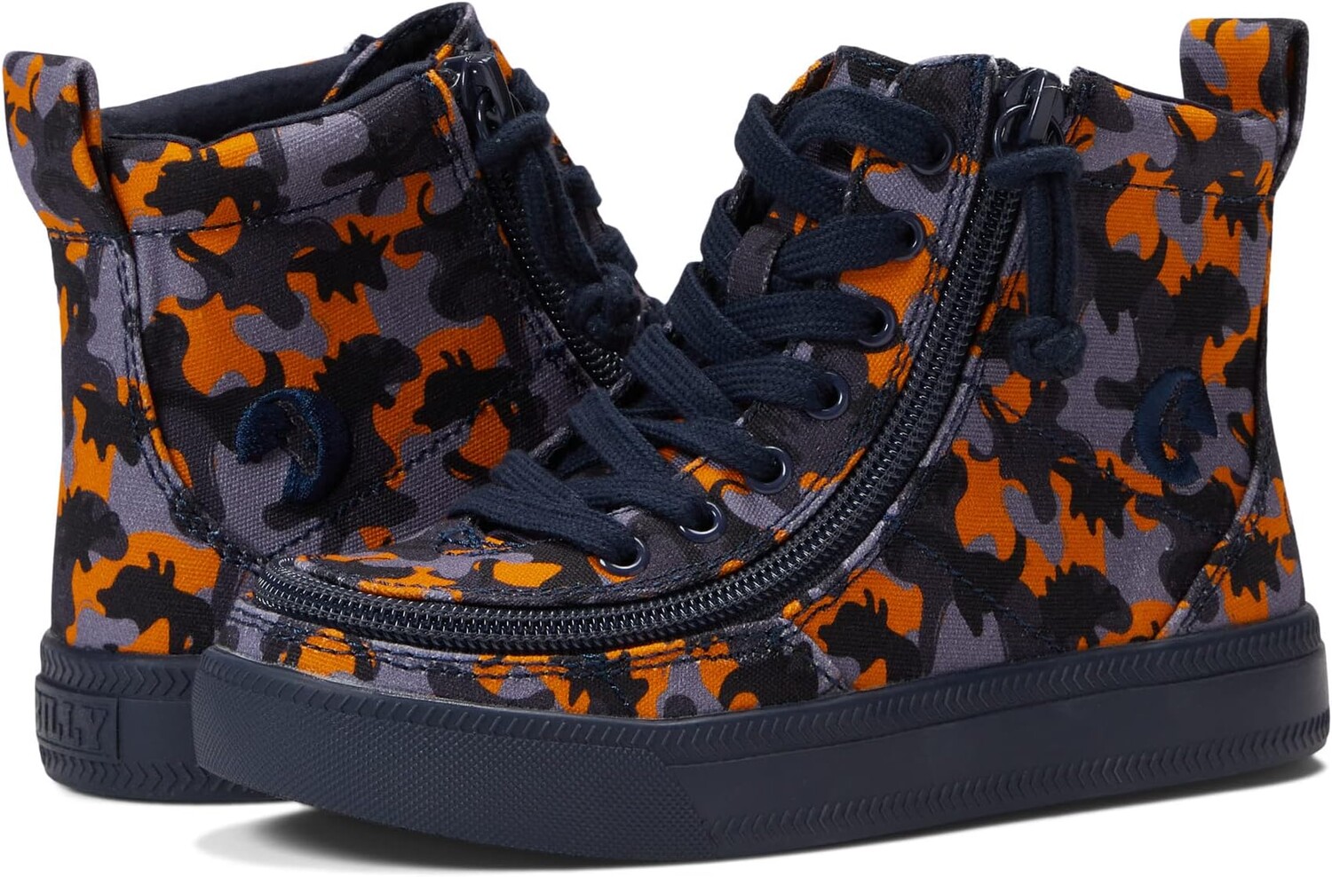 

Кроссовки Classic Lace High BILLY Footwear Kids, цвет Orange Dino