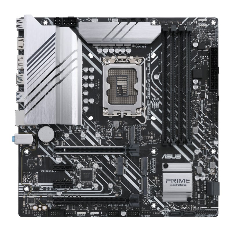 Материнская плата ASUS Prime Z690M-Plus D4, LGA1700, DDR4 - фото