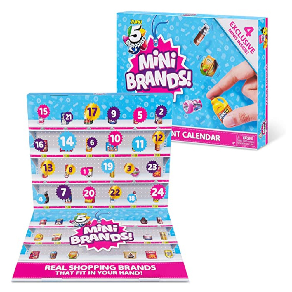 

Адвент-календарь коллекционные предметы 5 Surprise Real Miniature Brands Collectibles