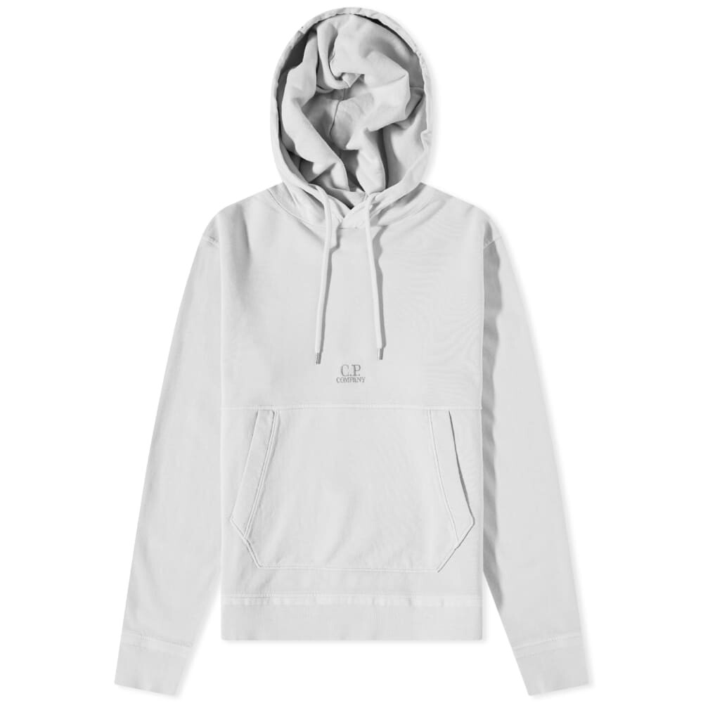 

Толстовка C.P. Company Central Logo Popover Hoody, Серый