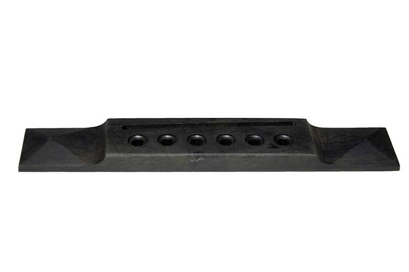 

Бридж для акустической гитары Ebony Pyramid, БЕЗ ОТДЕЛКИ Allparts GB-2850-0E0