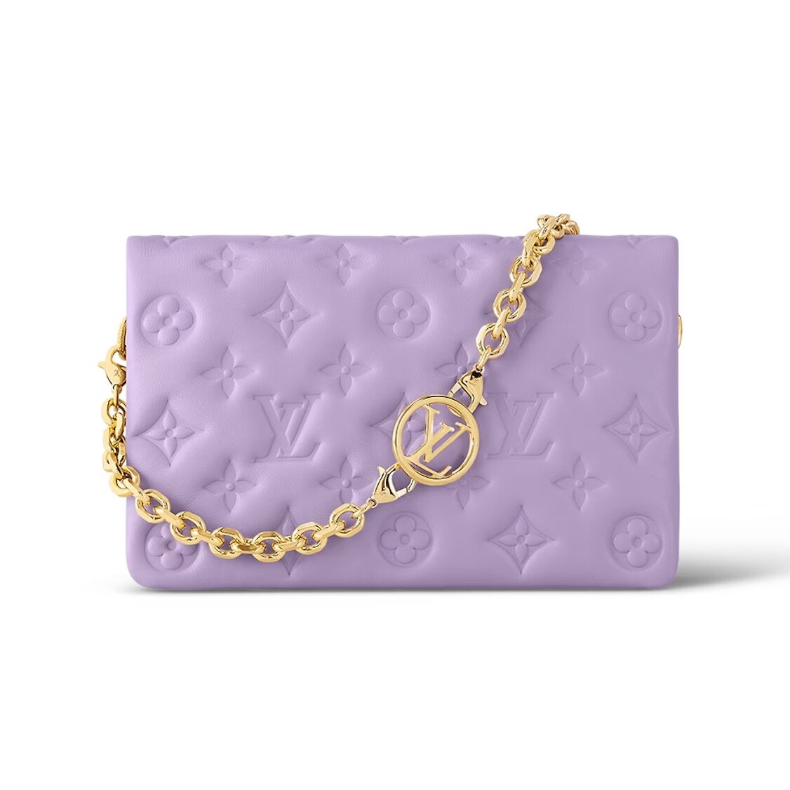 

Клатч Louis Vuitton Coussin, сиреневый