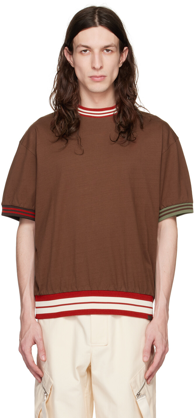 

Коричневая футболка Le T-Shirt Joga Jacquemus, Коричневый