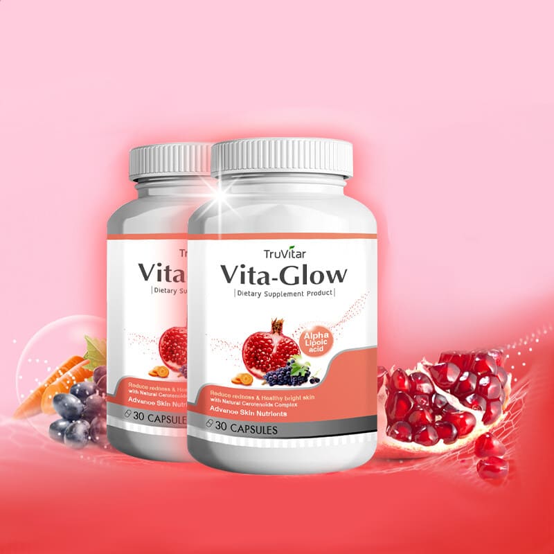 Пищевая добавка TruVitar Vita-Glow, 60 капсул пищевая добавка здоровый сон и бодрствование terra origin 60 капсул