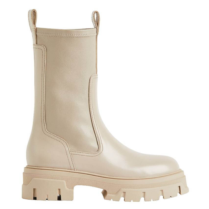 

Ботинки H&M Calf-High, светло-бежевый
