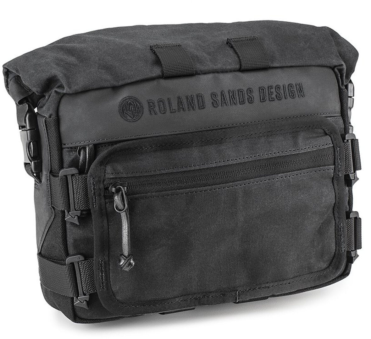 Сумка Kriega Roland Sands Design X Roam на руль, черная сумка на руль trolo клетка черная