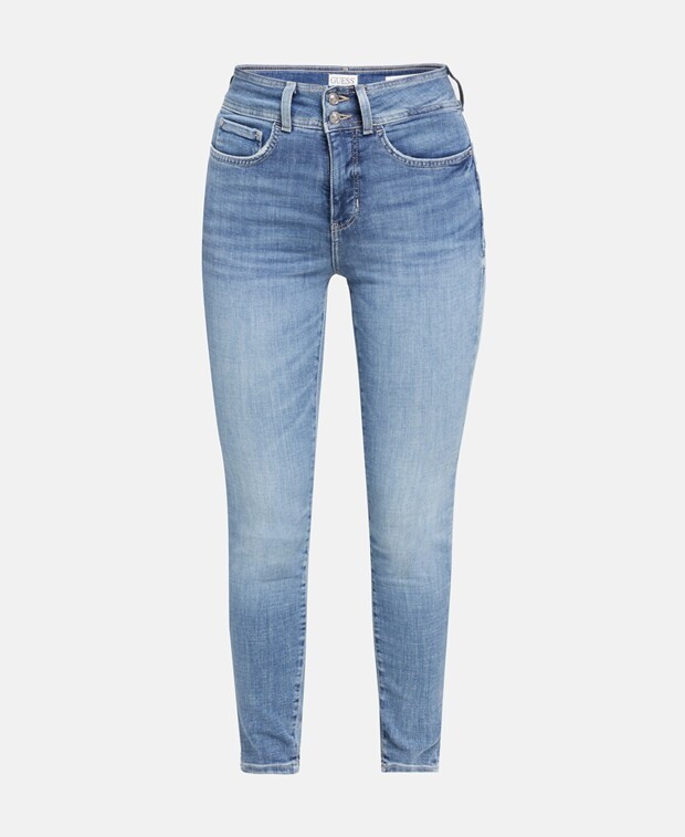 

Джинсы скинни Guess, черный