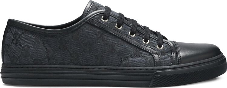 

Кроссовки Gucci GG Canvas Low Grey Black, серый