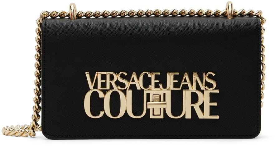 

Черная сумка с цепочкой Versace Jeans Couture