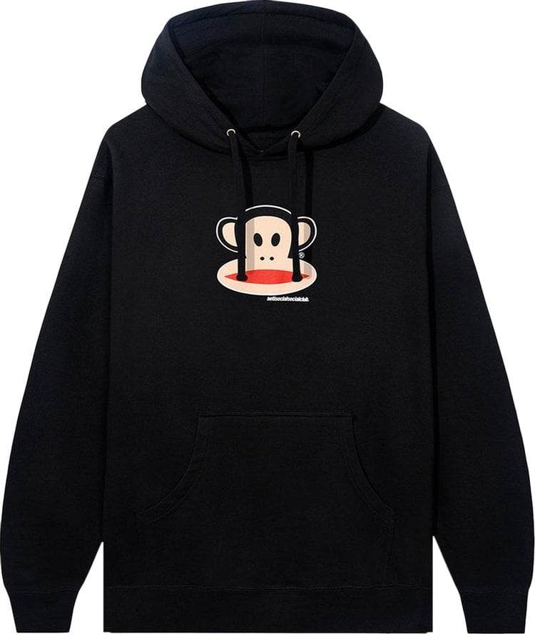 Худи Anti Social Social Club x Paul Frank Hoodie 'Black', черный - фото