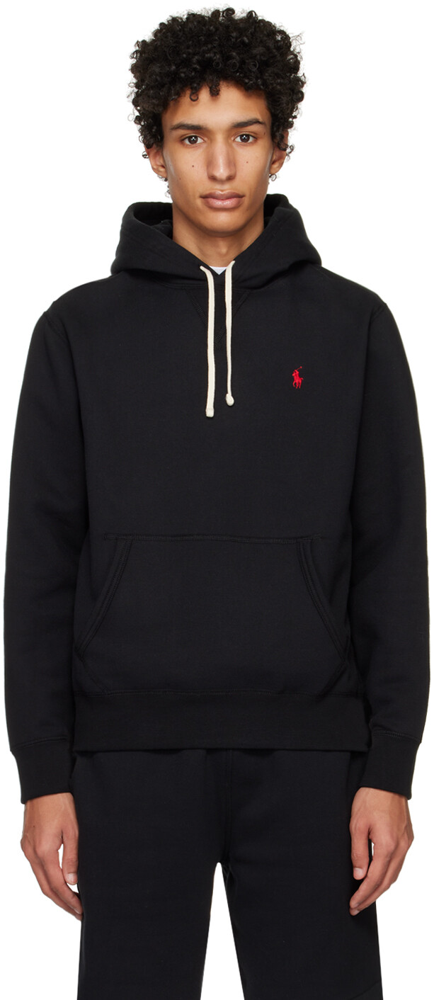 

Черная худи \The RL\"" Polo Ralph Lauren, Черный