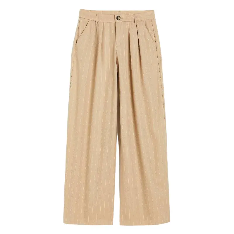 

Брюки H&M, бежевый