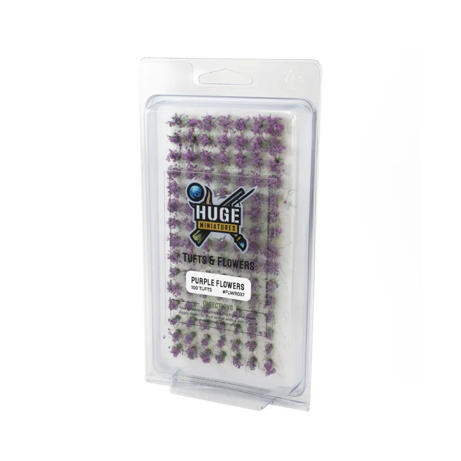 

Цветочные Пучки - Фиолетовый, Miniature Basing Tufts (Huge Miniatures)