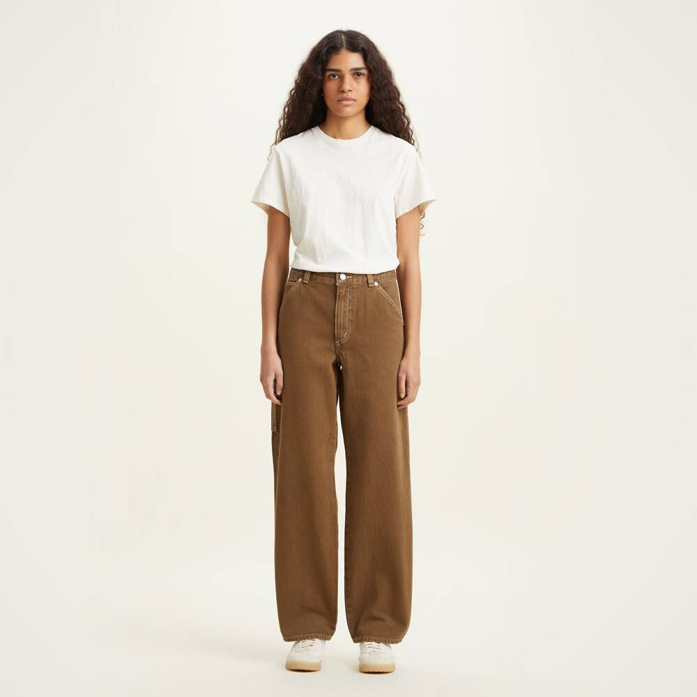 

Брюки женские Levi's, коричневый