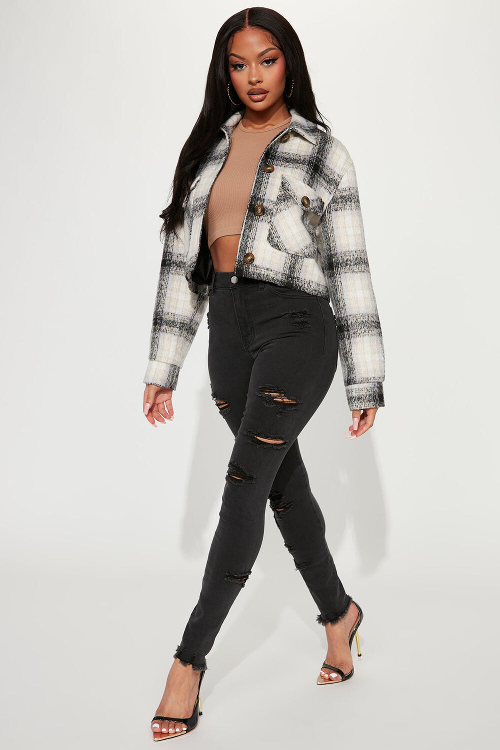 

Джинсы скинни Fashion Nova V26287, черный