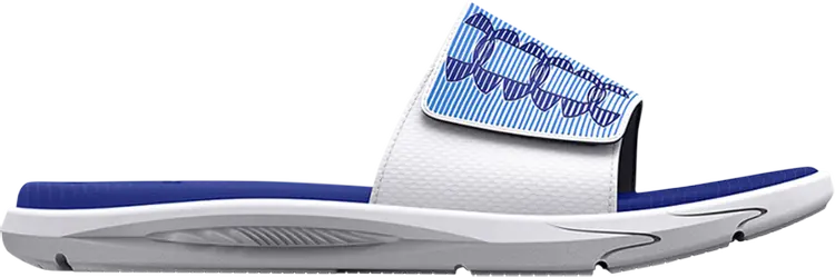 

Сандалии Under Armour Mercenary Slide GS Royal Blue Circuit, синий