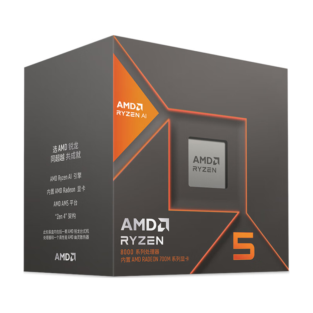 Процессор AMD Ryzen 5 8600G BOX процессор amd ryzen 5 5600g 100 100000252box box