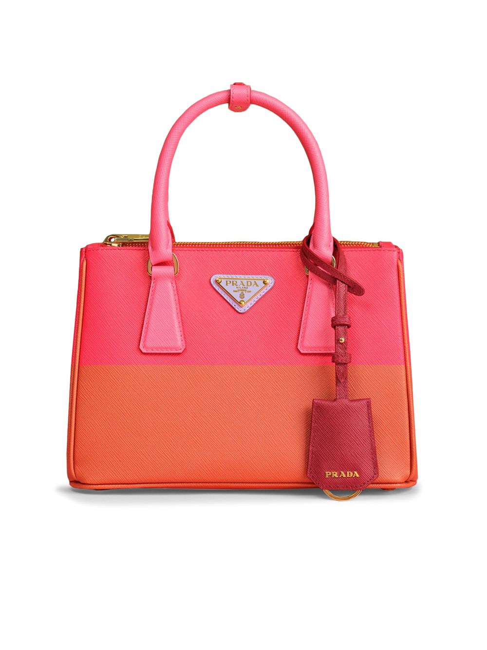 Маленькая сумка Galleria Saffiano Special Edition Prada, оранжевый