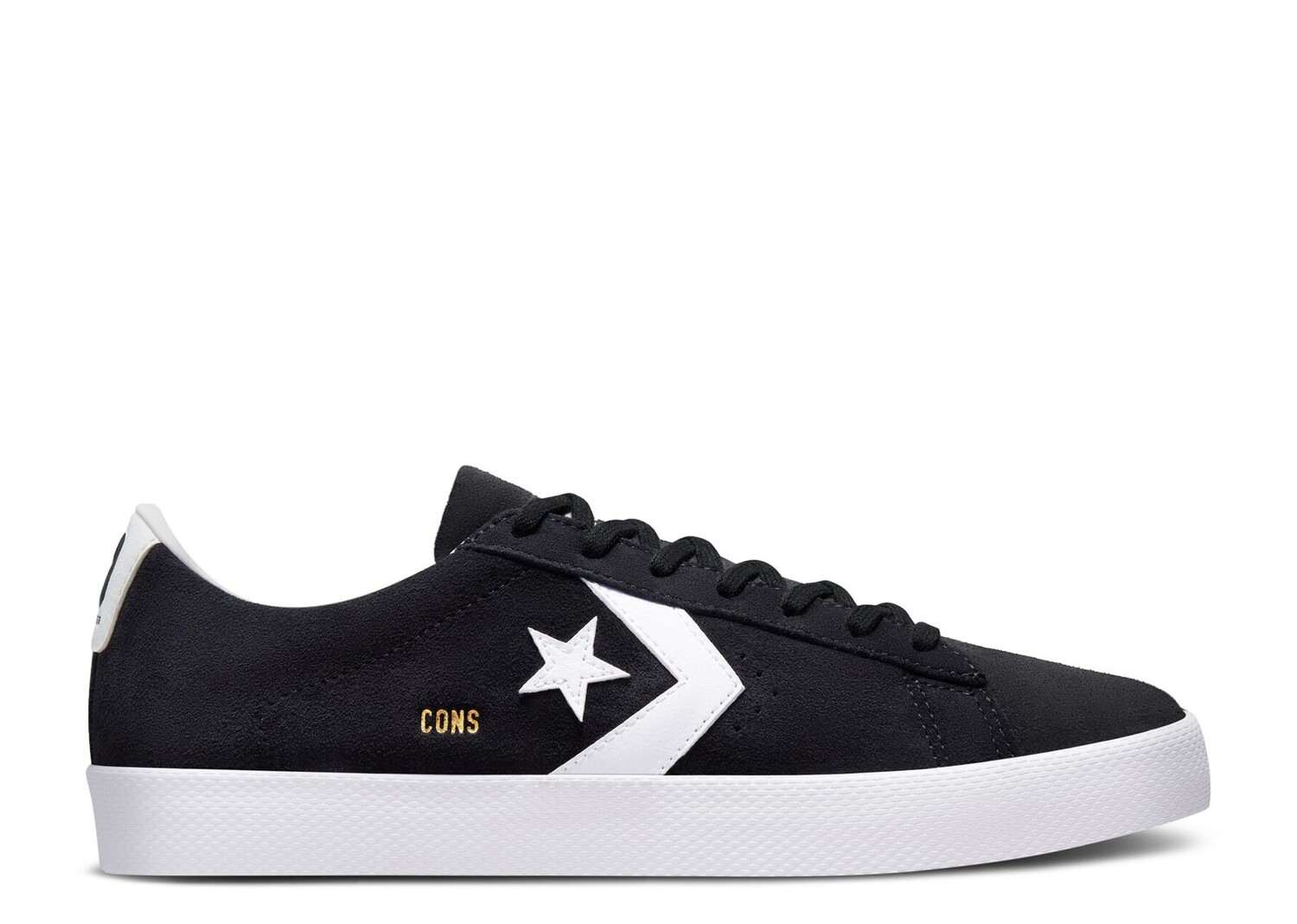 

Кроссовки Converse Pro Leather Vulc Pro Suede 'Black White', черный