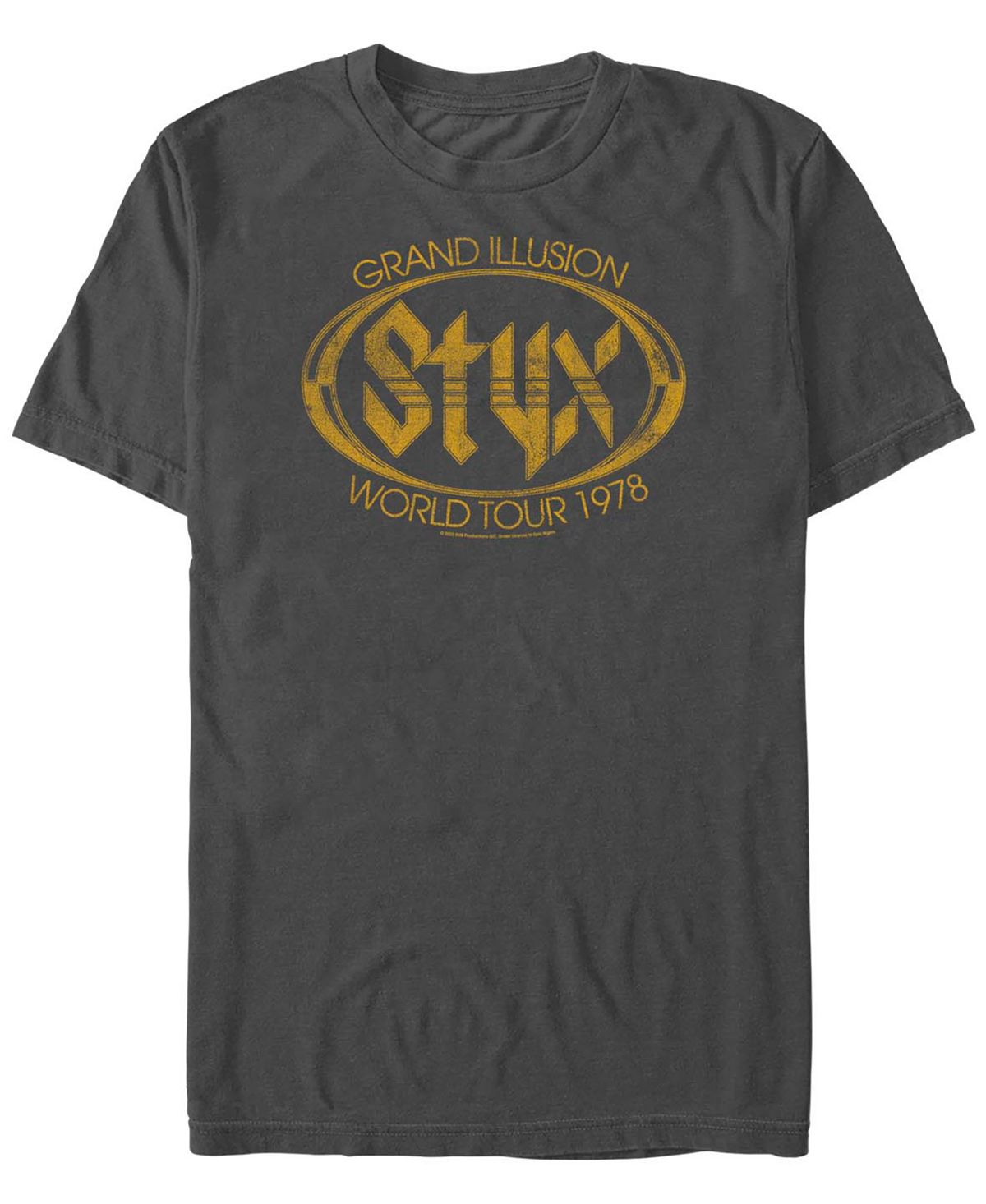 Мужская футболка styx tour с коротким рукавом Fifth Sun, мульти