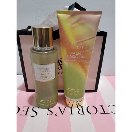 

Набор из 2 предметов Victoria's Secret Palm Lagoon Fragrance Mist Spray & Body Lotion Новинка