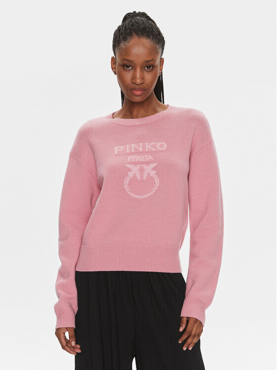 

Свитер обычного кроя Pinko, розовый