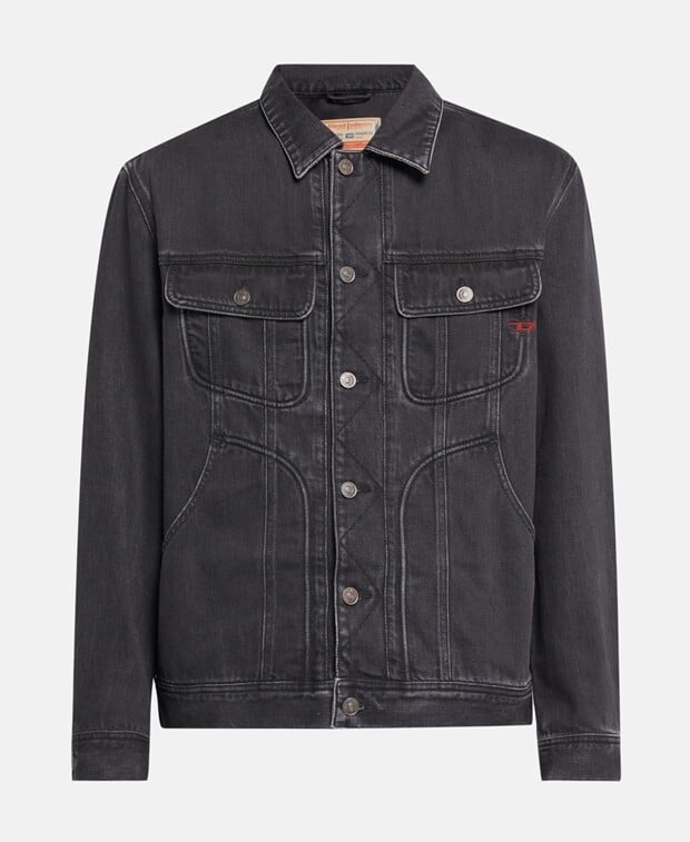 

Джинсовая куртка Diesel, черный