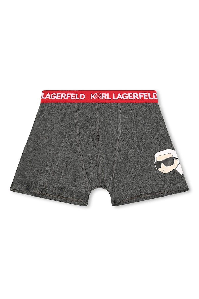 

Боксеры с логотипом Karl Lagerfeld, серый