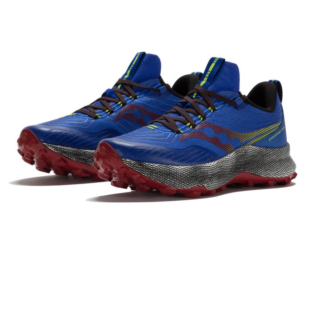 

Кроссовки для бега Saucony Endorphin Trail, синий, Синий;коричневый, Кроссовки для бега Saucony Endorphin Trail, синий